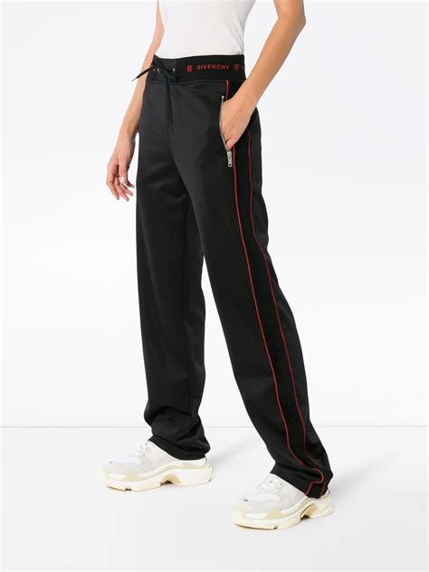 givenchy side stripe pants